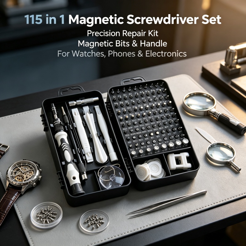 Electronics Repair Gadgets - 115-in-1 Präzisions-Schraubendreher-Sets, Professionelles Reparatur-Werkzeugset für Elektronik,