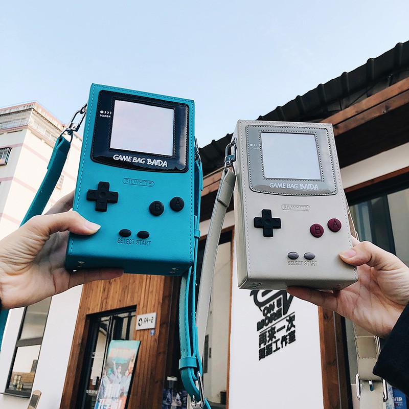 Handheld Game Console - PU-Spielkonsolen-Design, kreative Umhängetasche, 2026, heißer Verkauf,