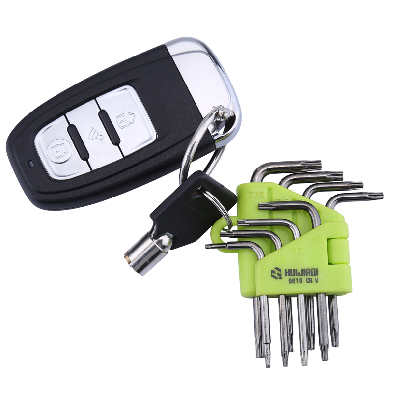 Electronics Repair Gadgets - 8-teiliges Stern-Torx-Schraubendreher-Bit-Set T5-T20 Professionelle Handwerkzeuge Ringschlüssel