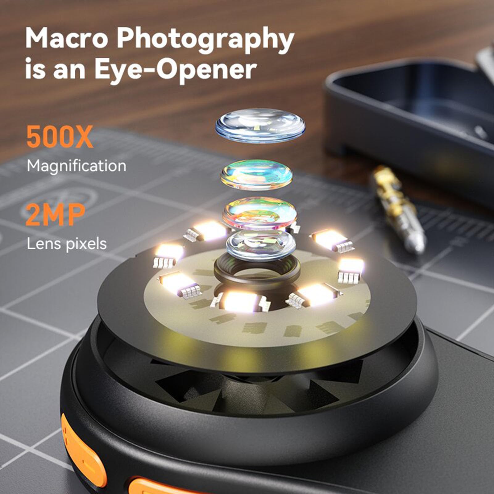 500-faches Digitalmikroskop mi – Digital Magnifier Reading Bewertung und Preis