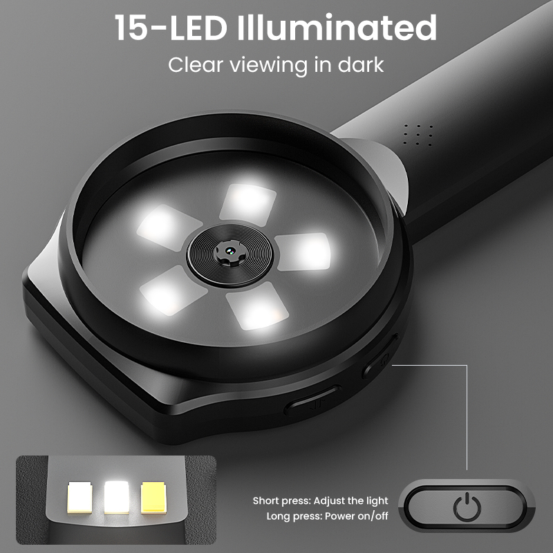 2,8-Zoll-Bildschirm HD Digital – Digital Magnifier Reading Bewertung und Preis
