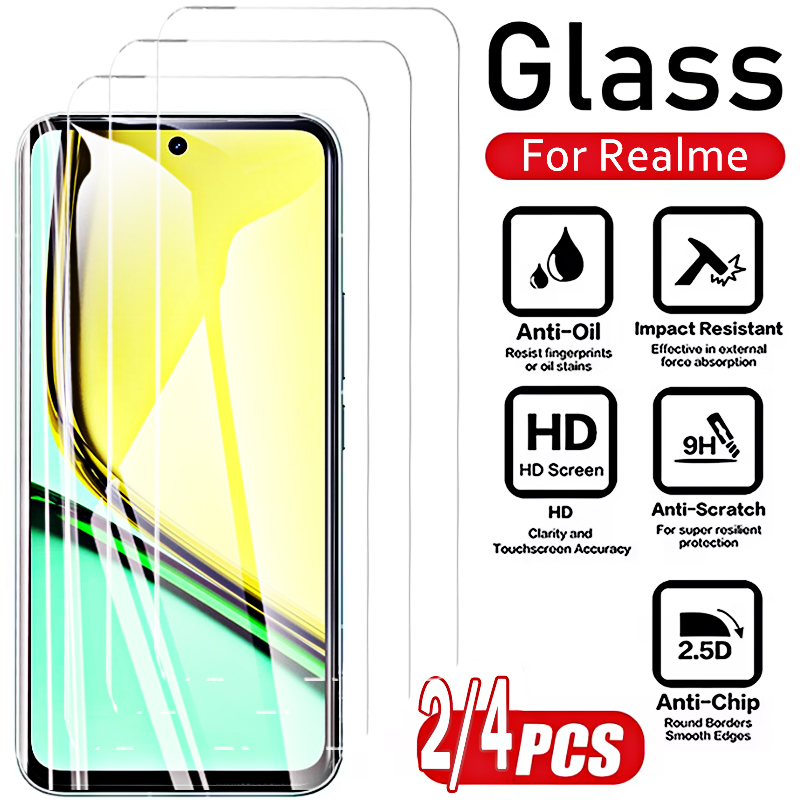 2/4 Stück Frontscheibenschutz  – Realme C67 Bewertung und Preis
